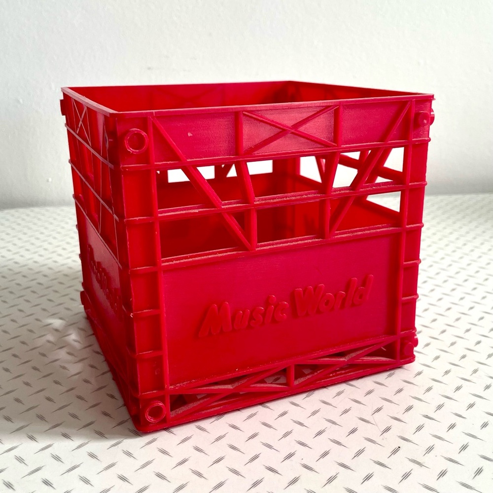 Vintage Music World CD Crate